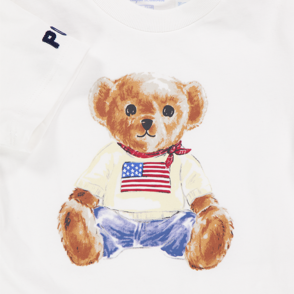 Ralph Lauren Bébé Garçons T-shirt dans Blanc