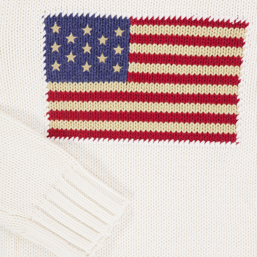 Ralph Lauren Kinder Jungen Pullover rein Weiß