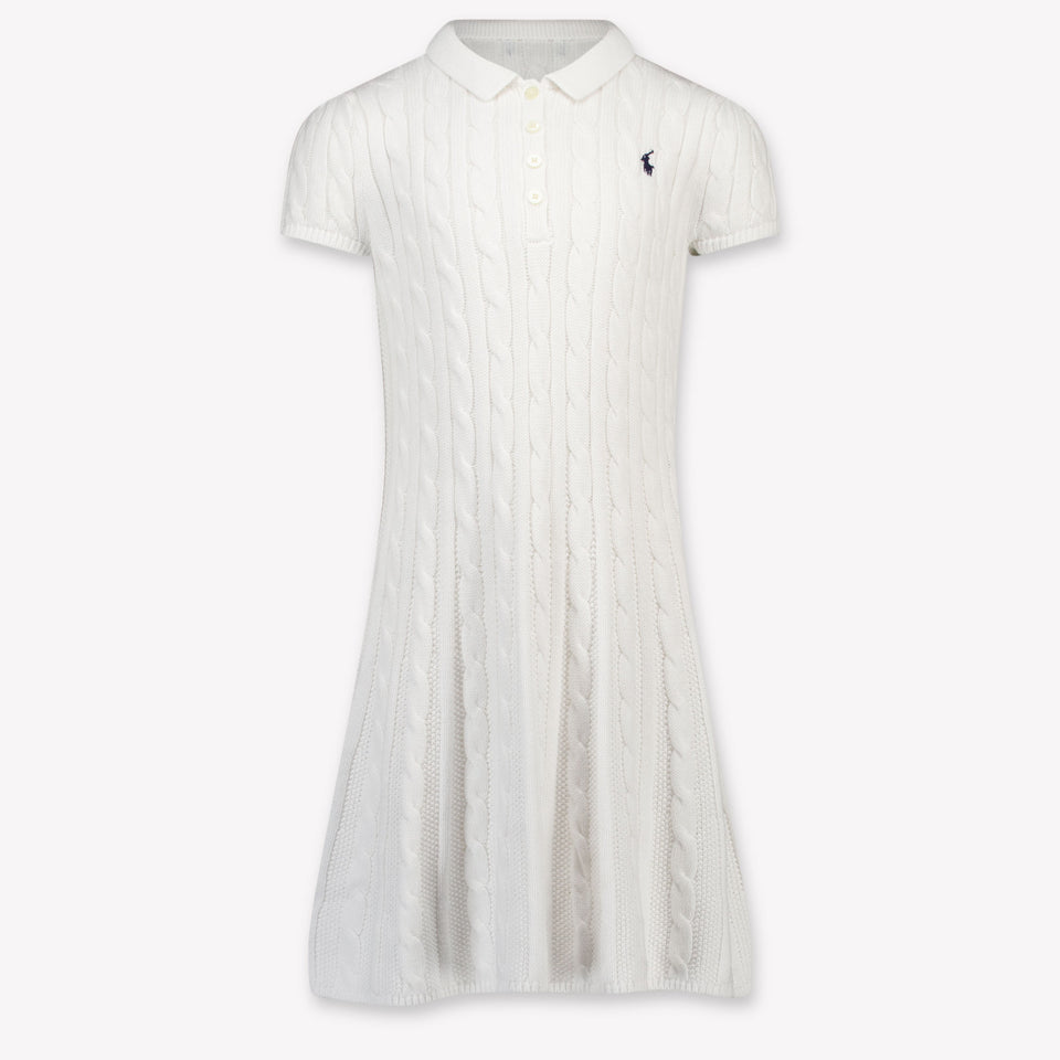 Ralph Lauren Bambini Ragazze Vestirsi Bianco