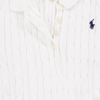 Ralph Lauren Kinder Meisjes Jurk In Wit