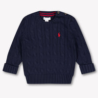 Ralph Lauren Bébé Garçons Pull en Navy