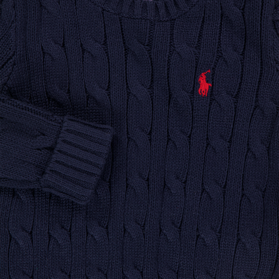 Ralph Lauren Bébé Garçons Pull en Navy