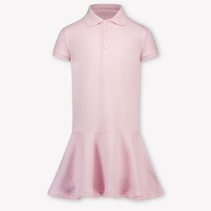 Ralph Lauren Enfants Filles Habillez-vous Rose Léger