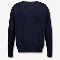 Ralph Lauren Enfants Garçons Pull en Navy