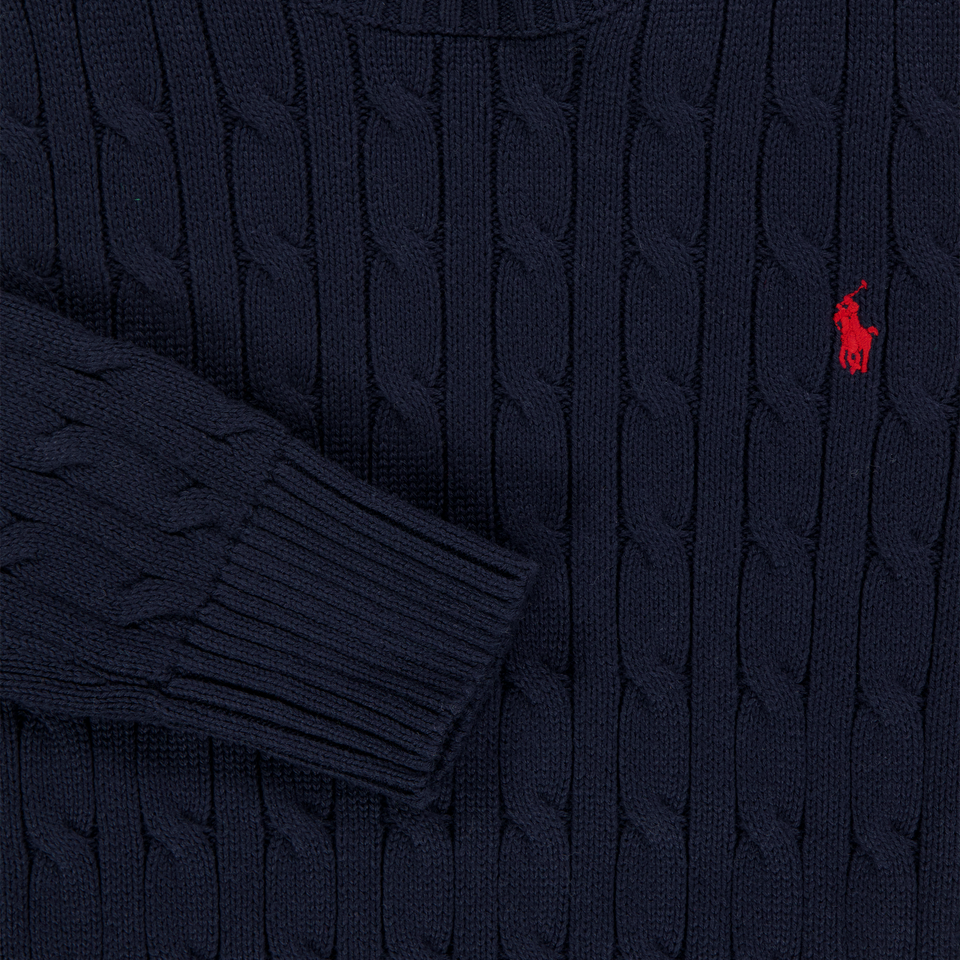Ralph Lauren Bambini Ragazzi Maglione dentro Navy