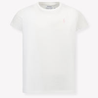 Ralph Lauren Enfants Filles T-shirt dans Blanc