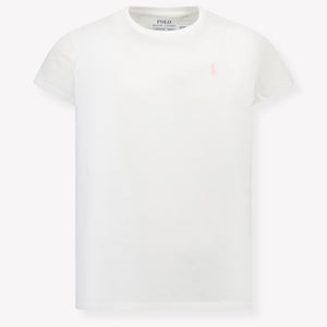 Ralph Lauren Enfants Filles T-shirt dans Blanc