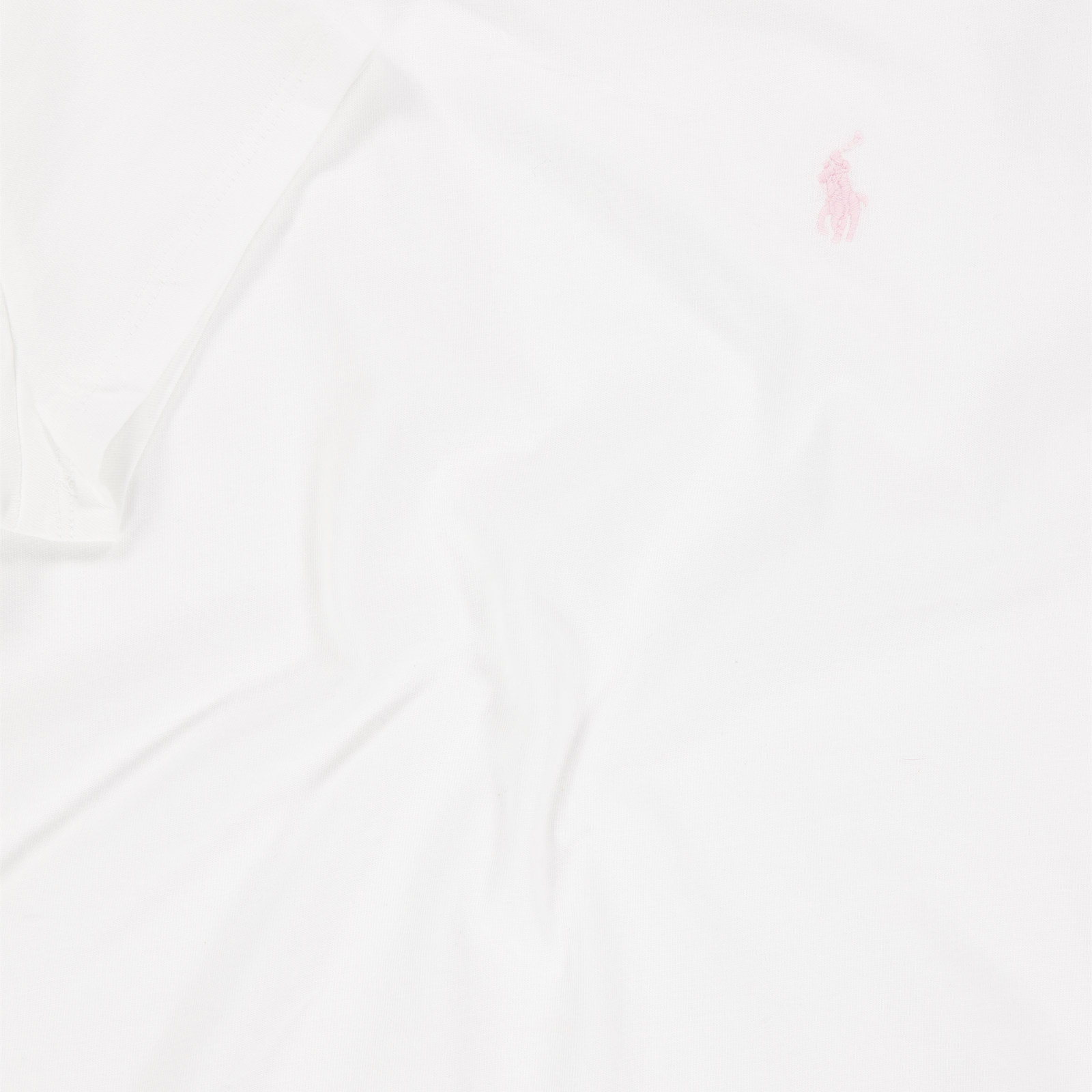 Ralph Lauren niños Chicas Camiseta adentro Blanco