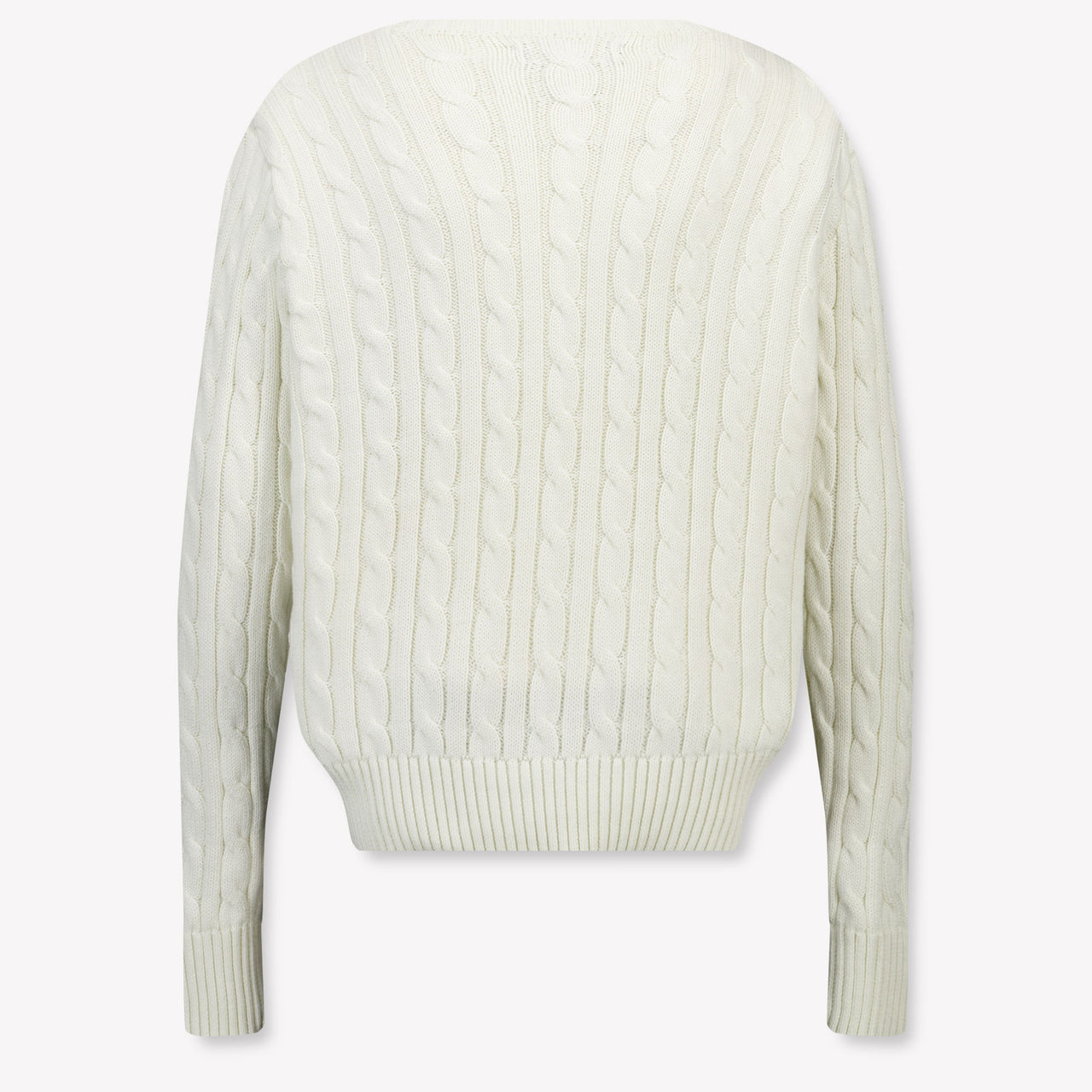 Ralph Lauren Kinder Mädchen Pullover rein Grauweiß