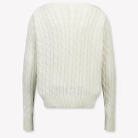 Ralph Lauren Kinder Mädchen Pullover rein Grauweiß
