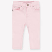 Ralph Lauren bebe Chicas Vaquero en Rosa claro