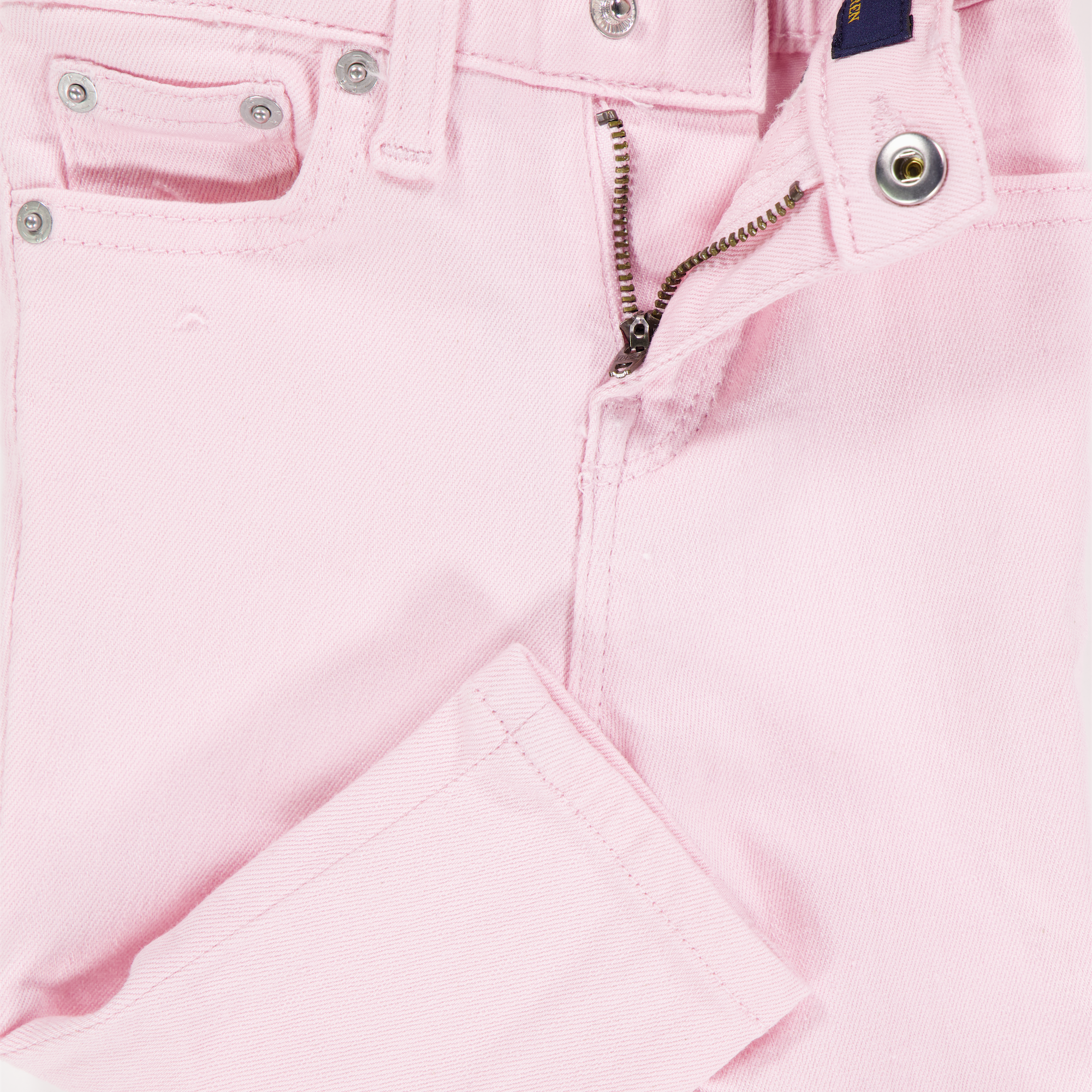 Ralph Lauren Bambino Ragazze Jeans Dentro Rosa Chiaro