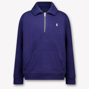 Ralph Lauren Enfants Garçons Pull en Navy