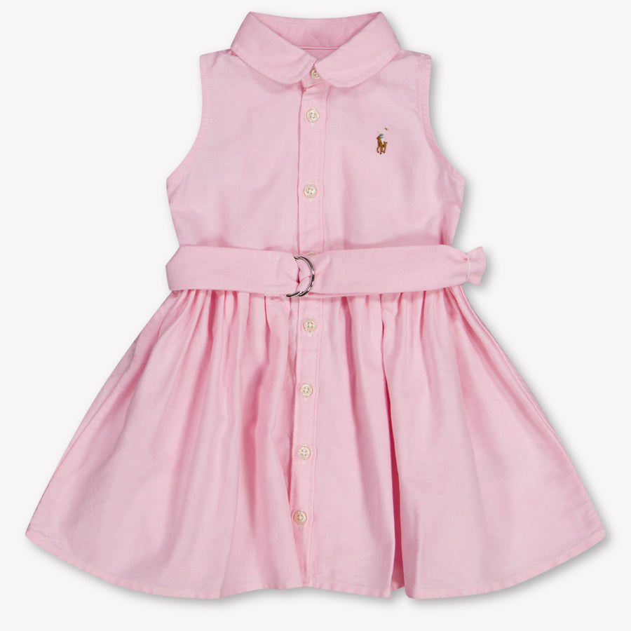 Ralph Lauren Bébé Filles Habillez-vous Rose Léger