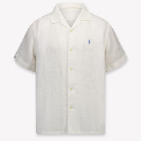 Ralph Lauren Enfants Garçons Chemisier Blanc