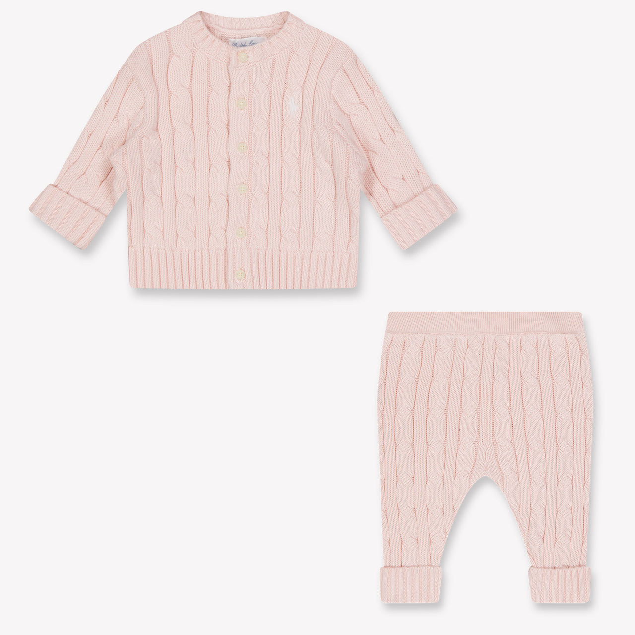 Ralph Lauren Bébé Unisexe Installer Rose Léger