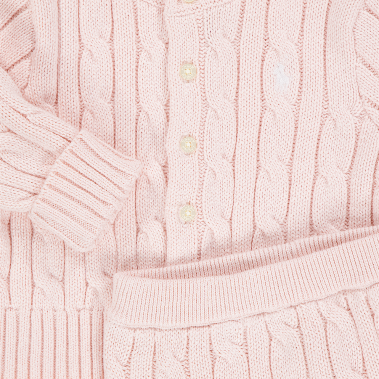 Ralph Lauren Bébé Unisexe Installer Rose Léger