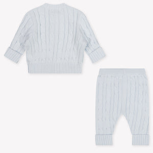 Ralph Lauren Baby Unisex Setje In Licht Blauw