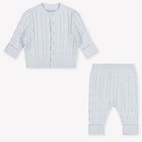 Ralph Lauren Baby Unisex Setje In Licht Blauw