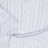 Ralph Lauren Baby Unisex Setje In Licht Blauw