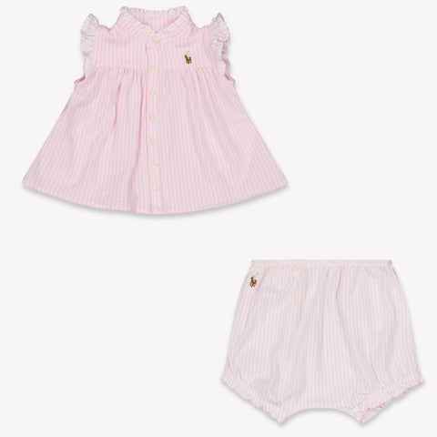 Ralph Lauren Bébé Filles Installer Rose Léger