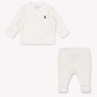 Ralph Lauren Baby-Unisex-Set Weiß