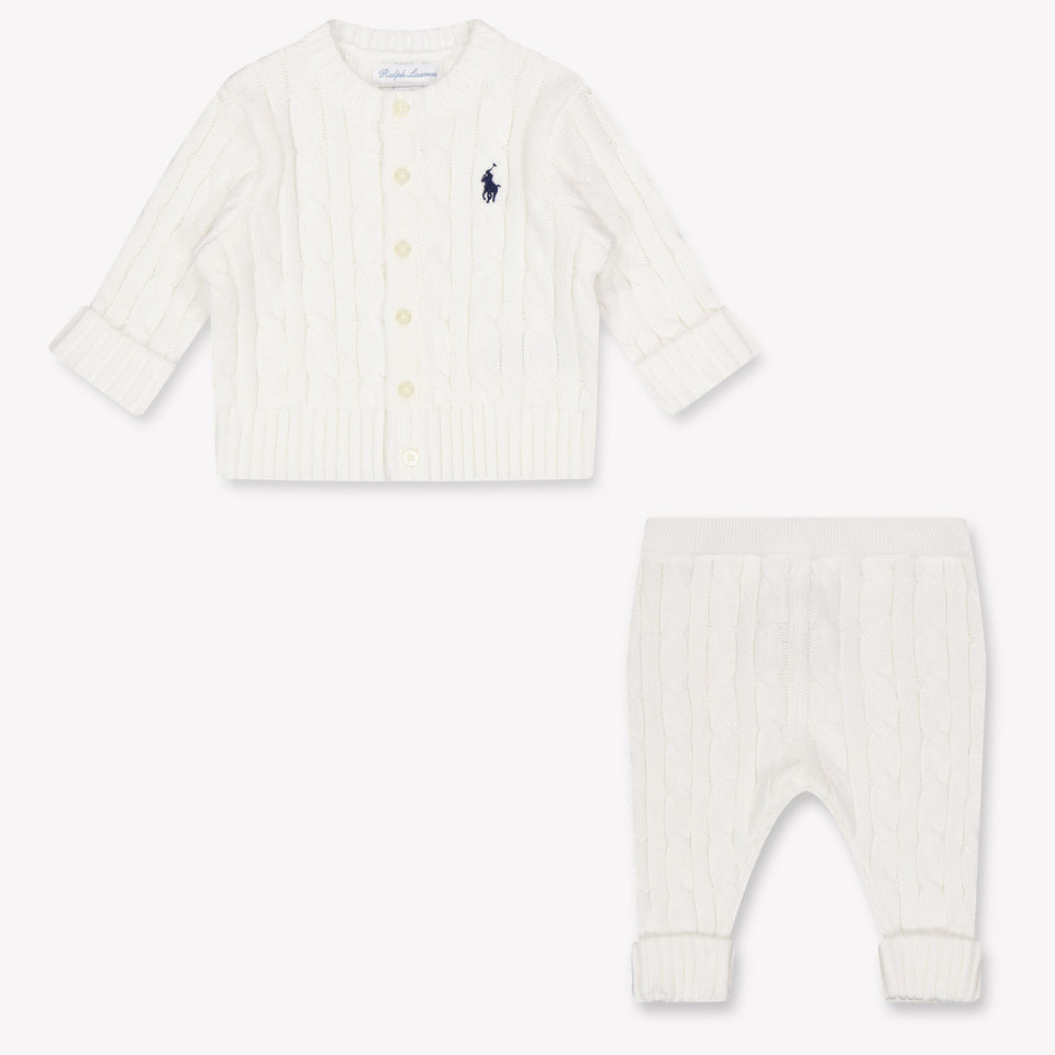 Ralph Lauren Baby-Unisex-Set Weiß