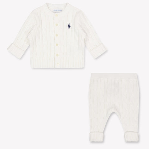 Ralph Lauren Baby-Unisex-Set Weiß