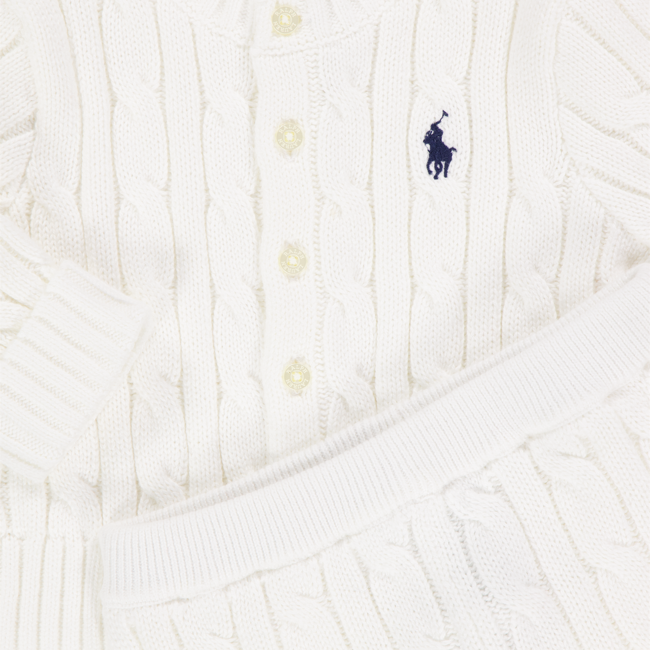 Ralph Lauren Bébé Unisexe Installer Blanc