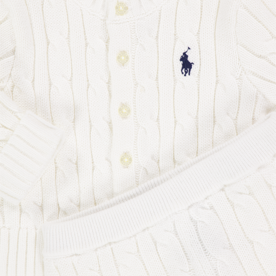 Ralph Lauren Bébé Unisexe Installer Blanc