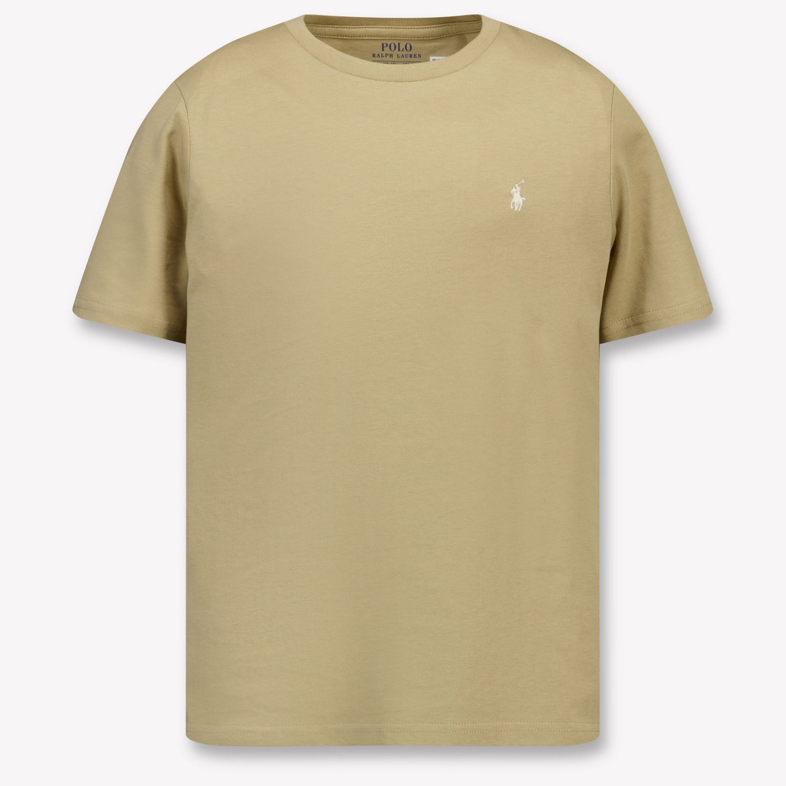 Ralph Lauren Kids Boys T-Shirt In Beige