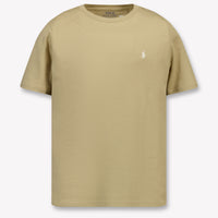 Ralph Lauren Enfants Garçons T-shirt dans Beige