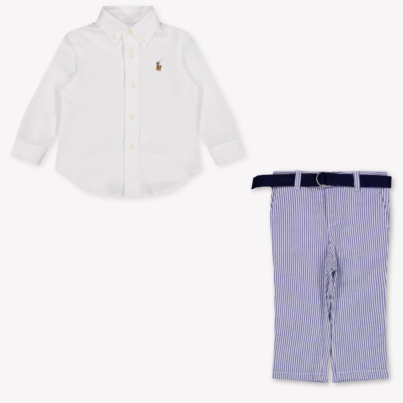 Ralph Lauren bebe Chicos Establecer en Azul Claro