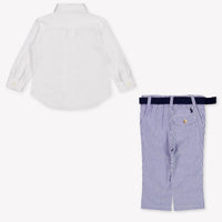 Ralph Lauren bebe Chicos Establecer en Azul Claro