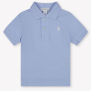 Ralph Lauren Baby Boys Polo In Light Blue