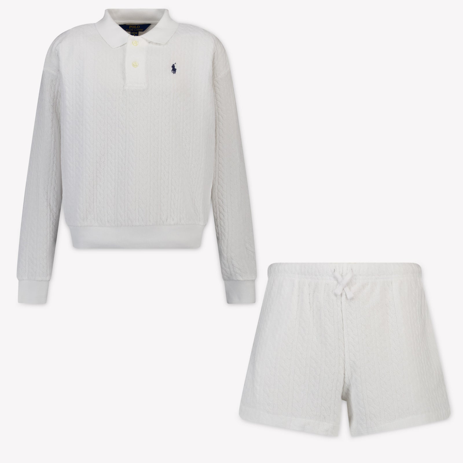 Ralph Lauren Enfants Filles Installer Blanc