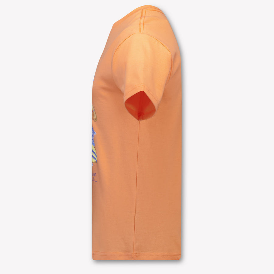 Ralph Lauren Kinder Jungen T-Shirt In Lachsfarben