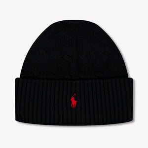 Ralph Lauren Enfants Unisexe Chapeau dedans Noir