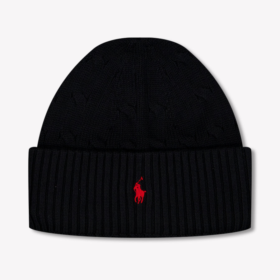 Ralph Lauren Enfants Unisexe Chapeau dedans Noir