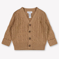 Ralph Lauren Bambino Ragazzi Cardigan dentro Cammello