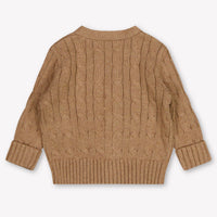 Ralph Lauren Bambino Ragazzi Cardigan dentro Cammello