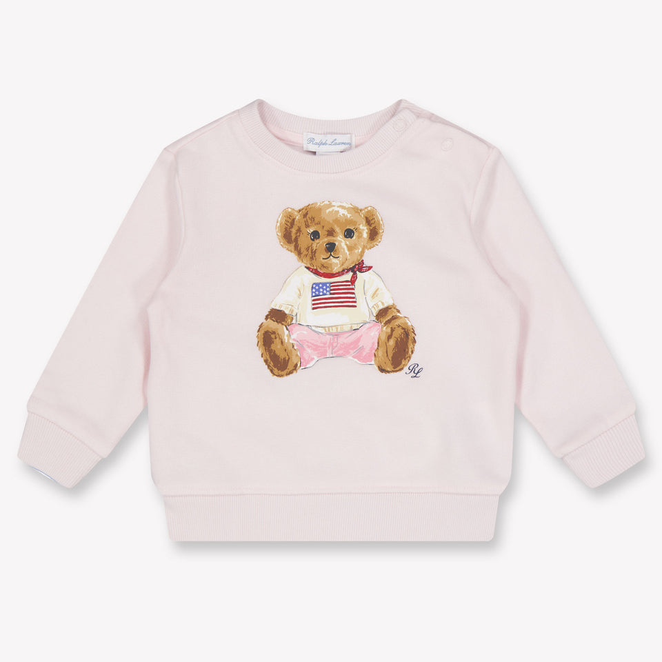 Ralph Lauren Bambino Ragazze Tuta da jogging Rosa Chiaro