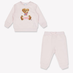Ralph Lauren Baby Mädchen Jogginganzug In Hellrosa