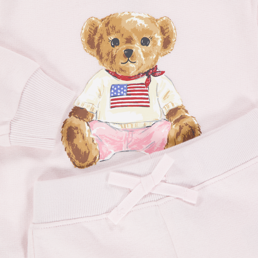 Ralph Lauren Baby Mädchen Jogginganzug In Hellrosa