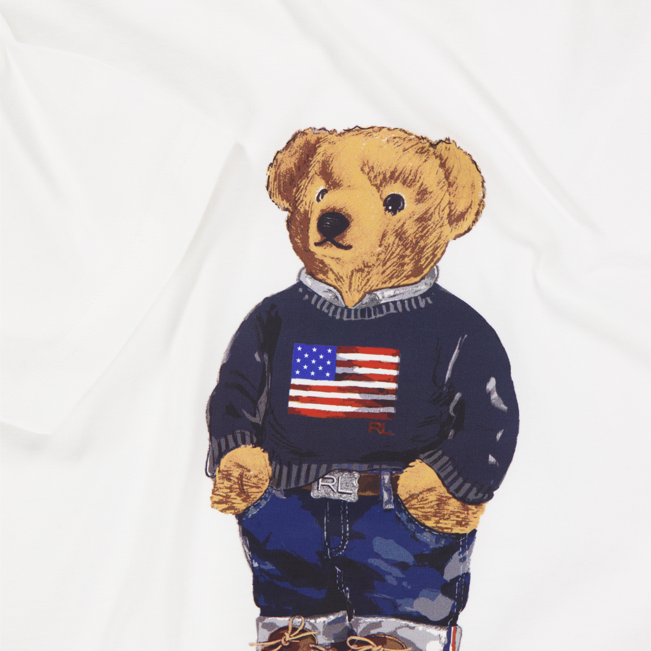 Ralph Lauren Enfants Garçons T-shirt dans Blanc