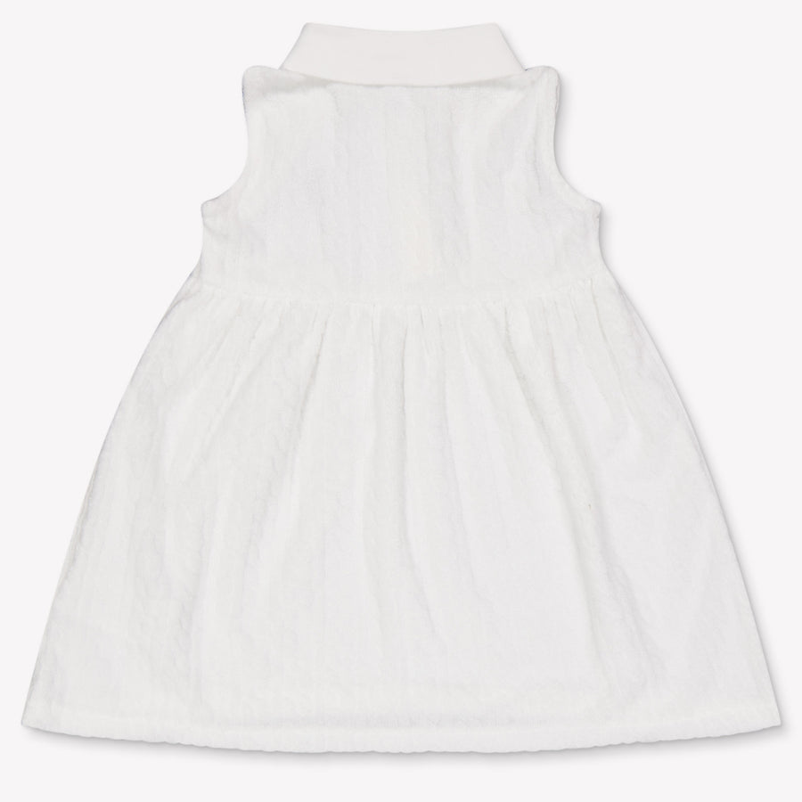 Ralph Lauren bebe Chicas Vístete Blanco