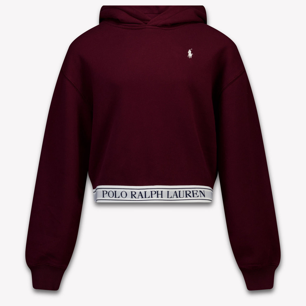 Ralph Lauren niños Chicas suéter en Burdeos