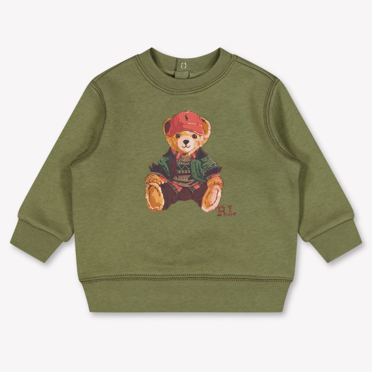 Ralph Lauren Bébé Garçons Pull en olive Vert