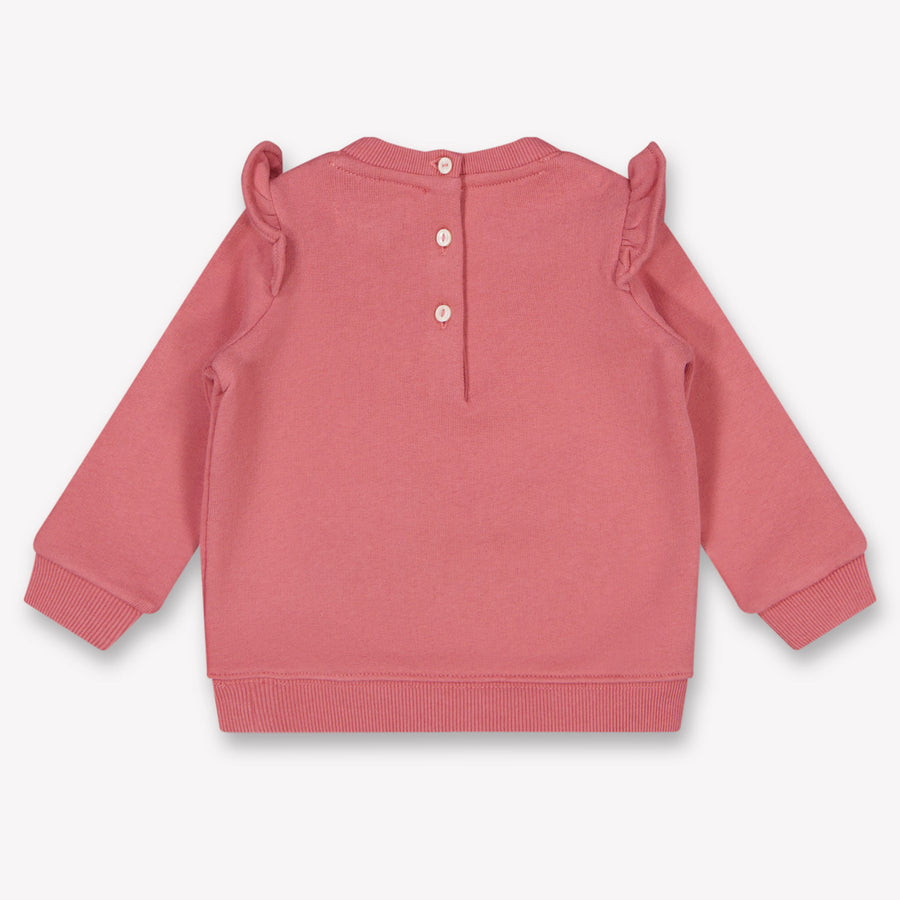 Ralph Lauren Bambino Ragazze Maglione dentro Rosa Antico