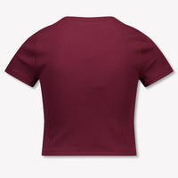 Ralph Lauren Bambini Ragazze Maglietta dentro Bordeaux